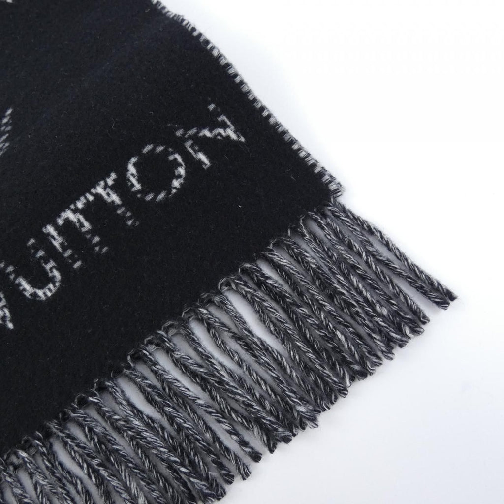 Louis Vuitton Mono Check Scarf Black White — view 2