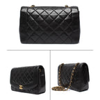 Chanel Chain Shoulder Bag Diana Flap Lambskin Gold Crossbody 25 Quilted — view 2