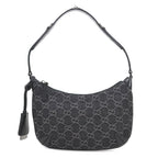 Gucci Shoulder Bag GG Denim Horsebit Slim Small