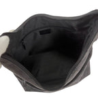 Gucci One Shoulder Bag GG Canvas Black Hobo Soho — view 9