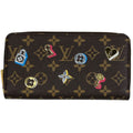 Louis Vuitton Zippy Wallet Lovelock Monogram Brown