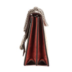 Gucci Blooms Dionysus Beige Burgundy Supreme Canvas Shoulder Bag — view 3