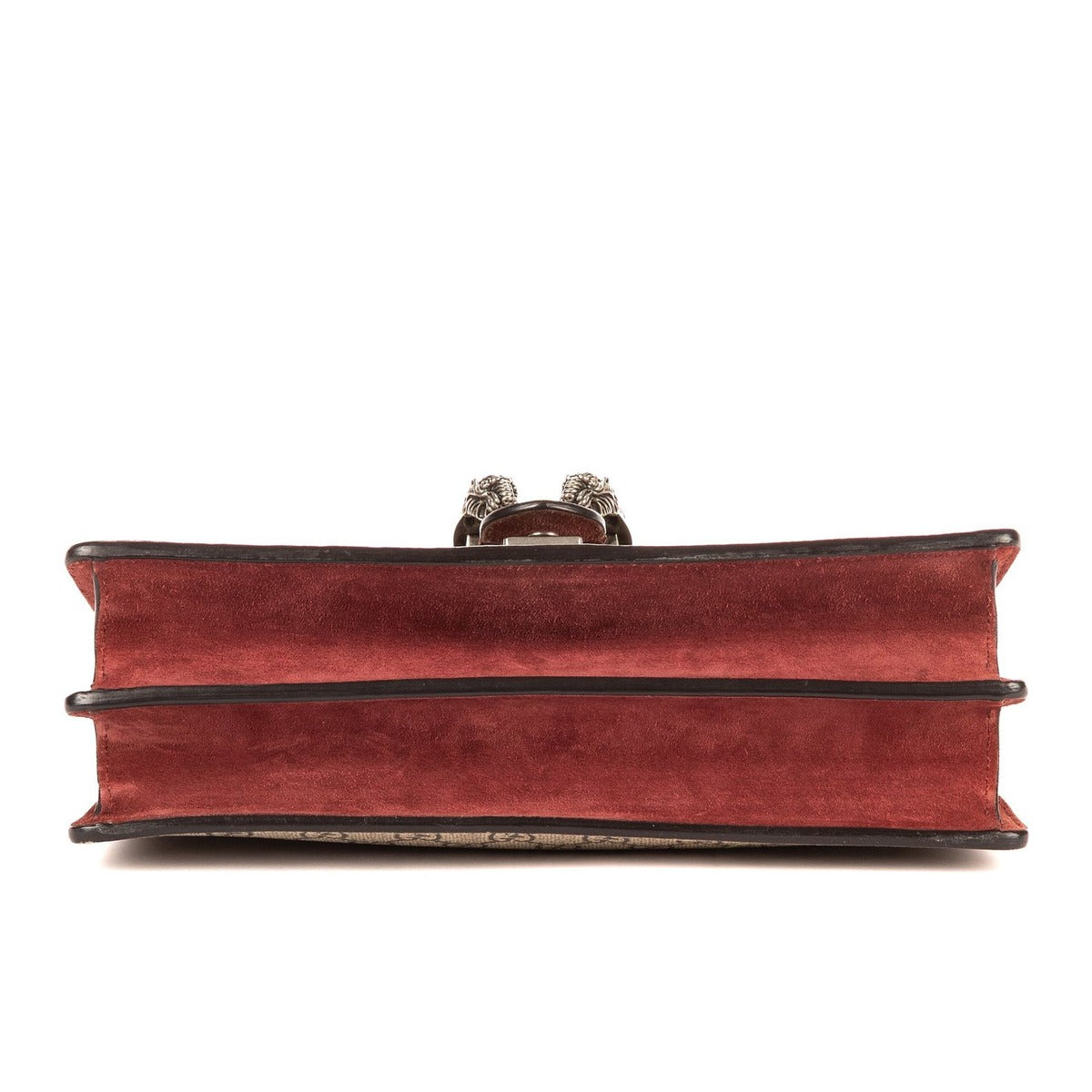 Gucci Blooms Dionysus Beige Burgundy Supreme Canvas Shoulder Bag — view 6