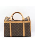 Louis Vuitton Sac Chien 40 Dog Carrier Monogram Pet Travel Bag Purse