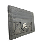 Gucci Card Case Ophidia Gray Silver — view 2