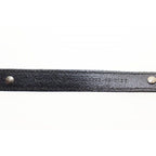 Saint Laurent Paris Narrow Belt Leather Western Black Aa — view 3