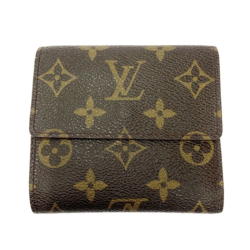 Louis Vuitton Monogram Portefeuille Elise Brown Bifold — view 4