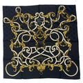 Hermes Scarf Silk Carre 90 L'instruction du Roy Imperial Studies Black