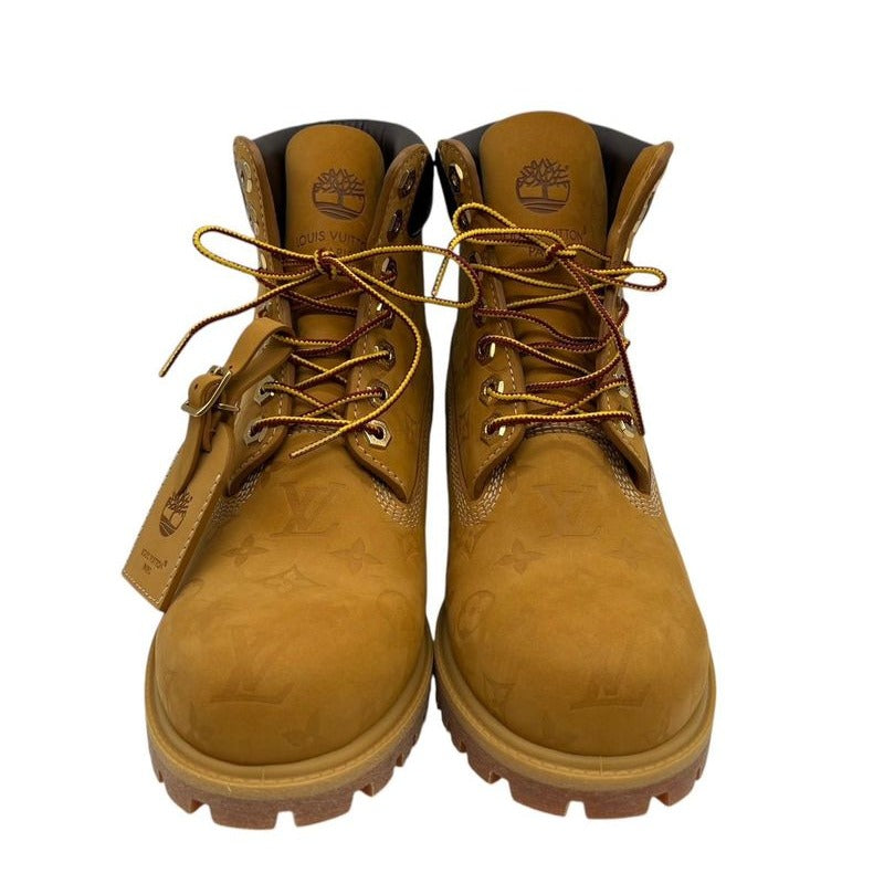 Louis Vuitton Boots Timberland 6-in Ankle Monogram Size 9 2496 — view 2