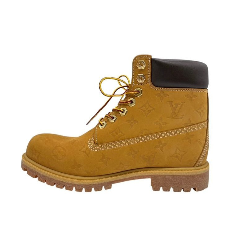 Louis Vuitton Boots Timberland 6-in Ankle Monogram Size 9 2496 — view 4