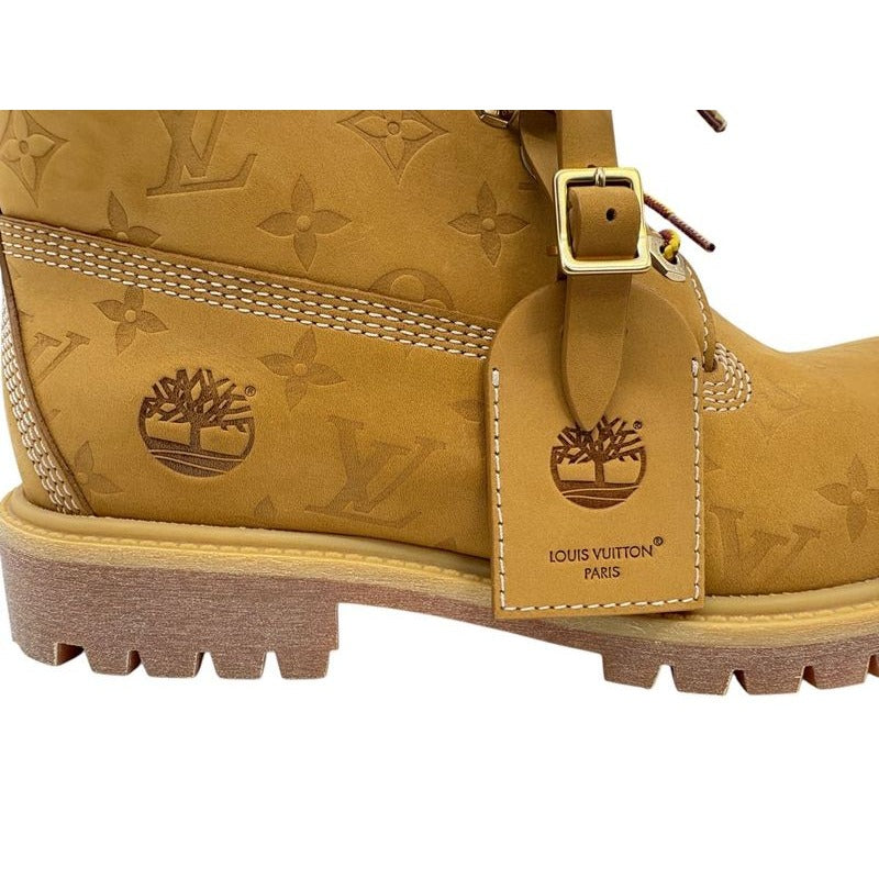 Louis Vuitton Boots Timberland 6-in Ankle Monogram Size 9 2496 — view 9
