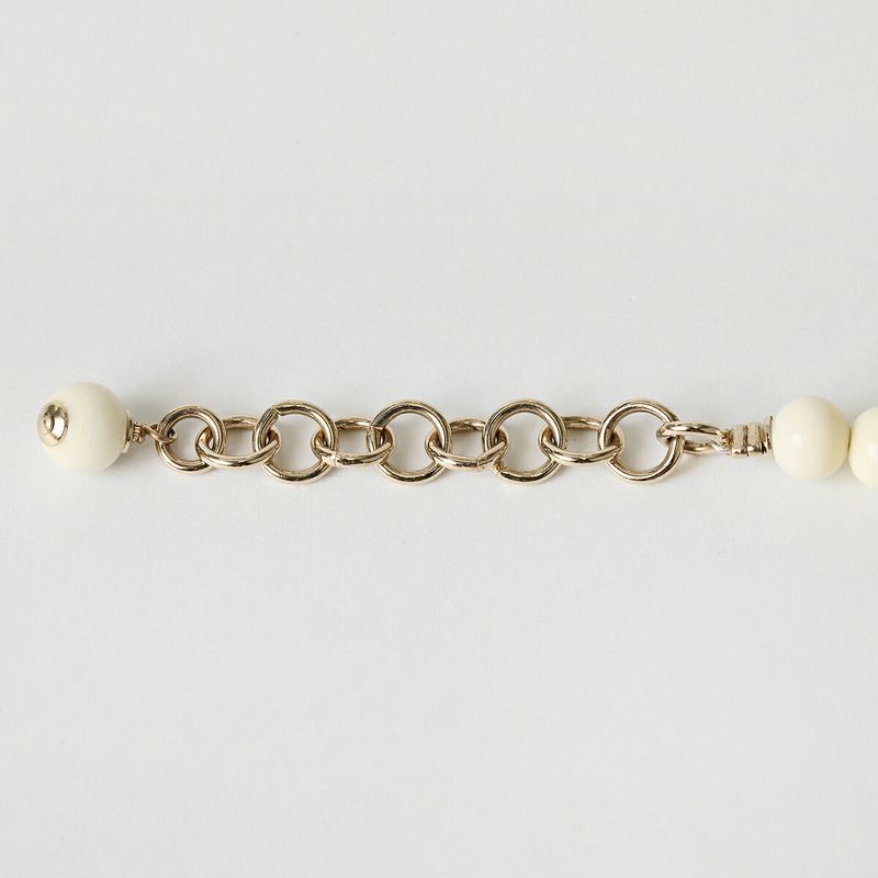 Chanel Bracelet Gold White — view 5