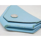 Hermes Levain Quatre Coin Purse Light Blue 8C — view 3