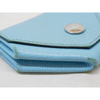 Hermes Levain Quatre Coin Purse Light Blue 8C — view 4