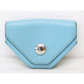 Hermes Levain Quatre Coin Purse Light Blue 8C