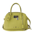Louis Vuitton Mira PM Handbag Leather Veil Acid Yellowish Silver