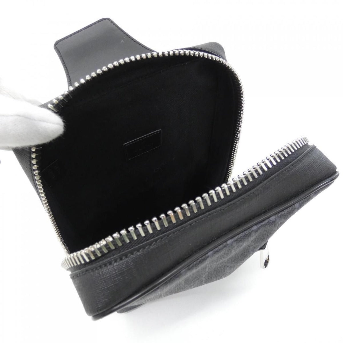 Gucci Shoulder Bag Silver — view 7