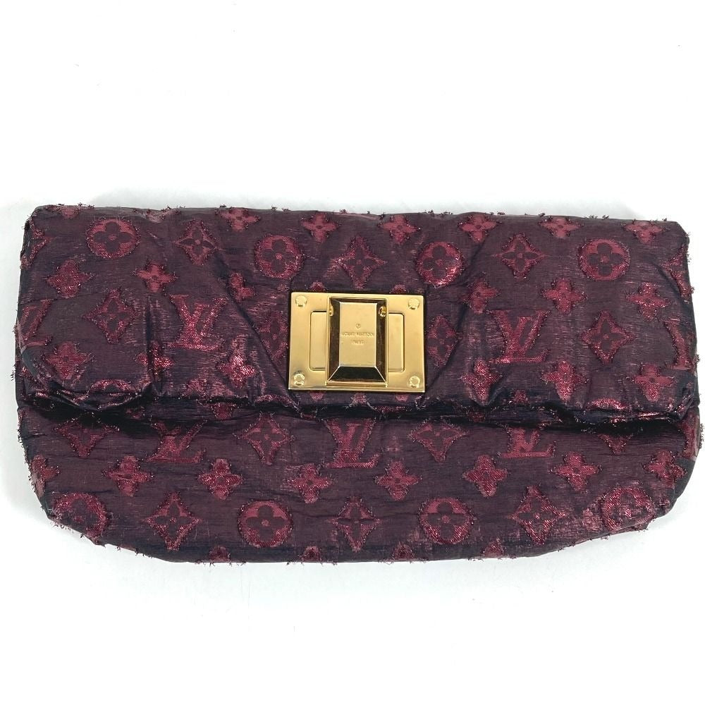 Louis Vuitton Clutch Pochette Altaire Monogram Motard Purple