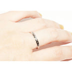 Chanel Pt950 Coco Crush Wedding Ring Width 28 mm — view 5