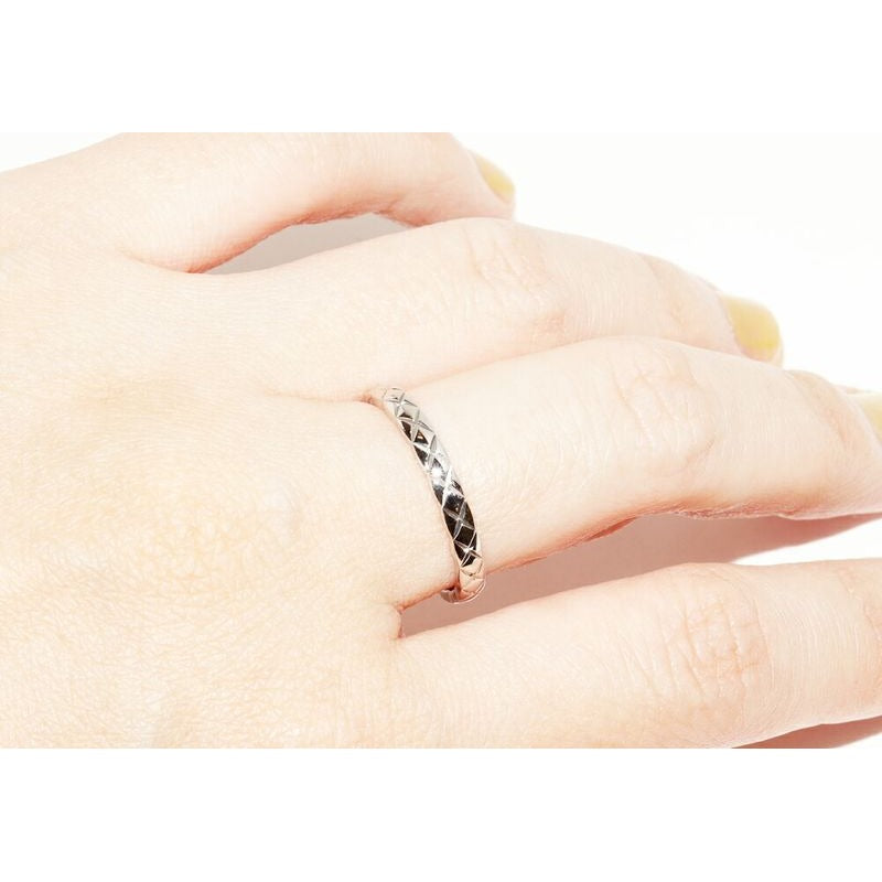 Chanel Pt950 Coco Crush Wedding Ring Width 28 mm — view 5