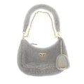 Prada Re-edition Shearling Mini 1 Bc204 2 EC9 F0591 Shoulder Bag 3-Way Fur
