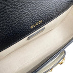 Gucci Adidas Collaboration Shoulder Bag Horsebit Mini Logo Black — view 7