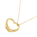 Tiffany & Co Open Heart 22 Necklace 40 cm 18k YG Yellow Gold