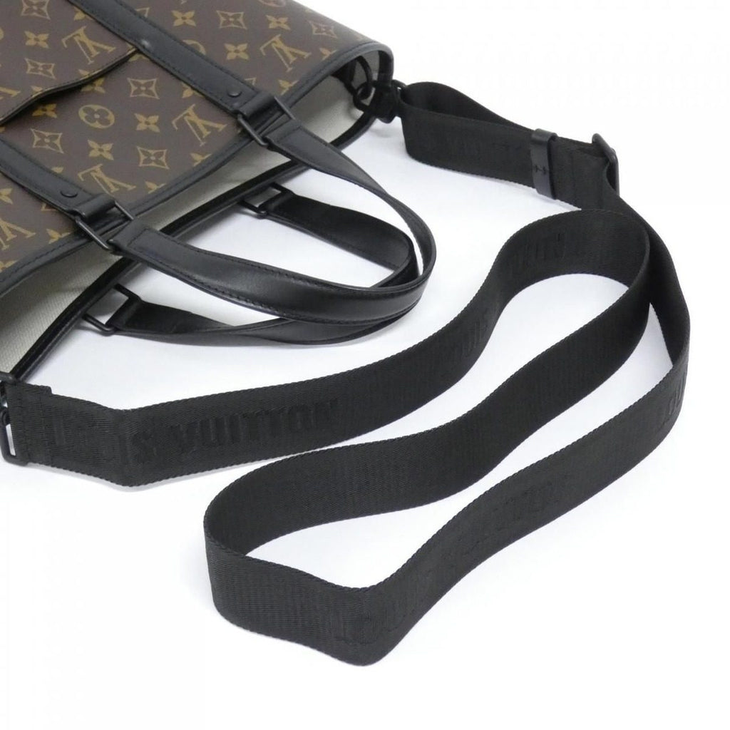 Louis Vuitton Monogram Macassar Weekend Tote PM — view 5
