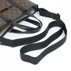 Louis Vuitton Monogram Macassar Weekend Tote PM — view 5