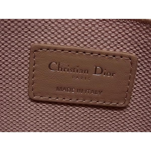 Dior Vanity Bag Cannage Pink Canvas — view 2