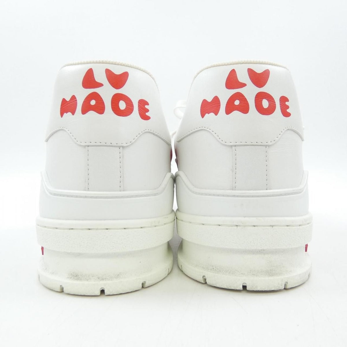 Louis Vuitton LV Trainer Sneaker White Red — view 5