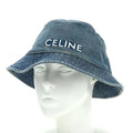 Celine Bucket Hat Cotton Denim