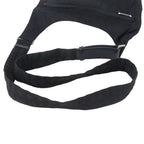 Prada Tessuto Nylon Triangle Logo Leather Shoulder Bag Crossbody Black — view 2
