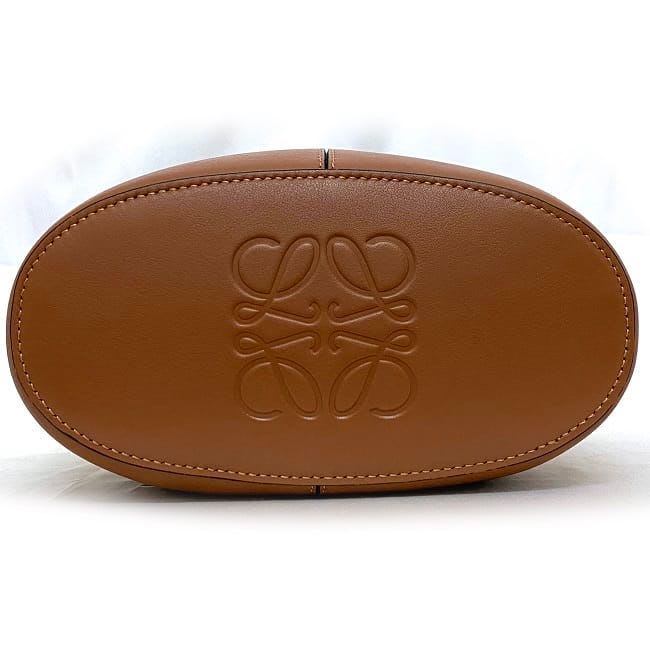Loewe Shoulder Bag Brown Beige Anagram — view 5