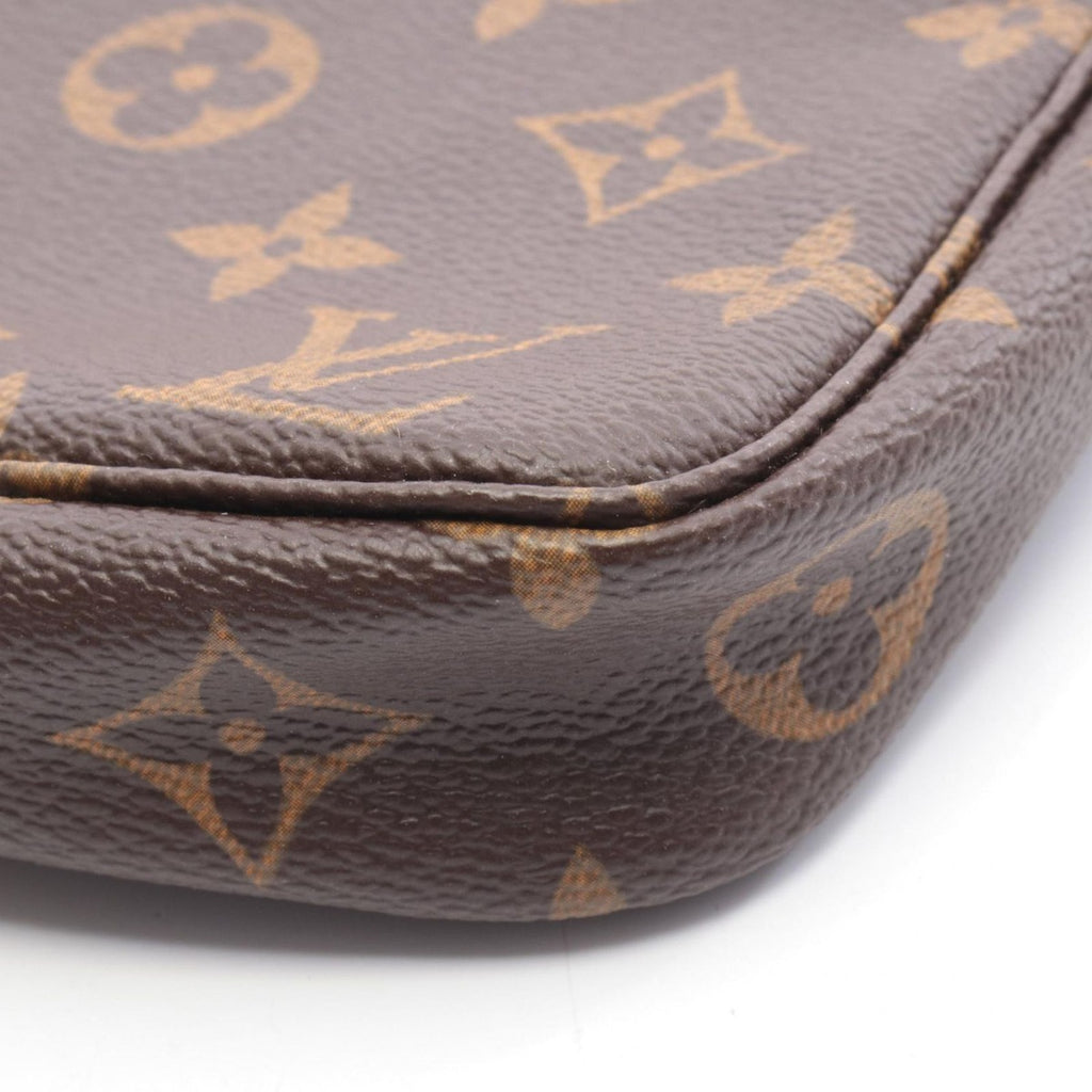 Louis Vuitton Handbag Pochette Canvas Leather — view 7