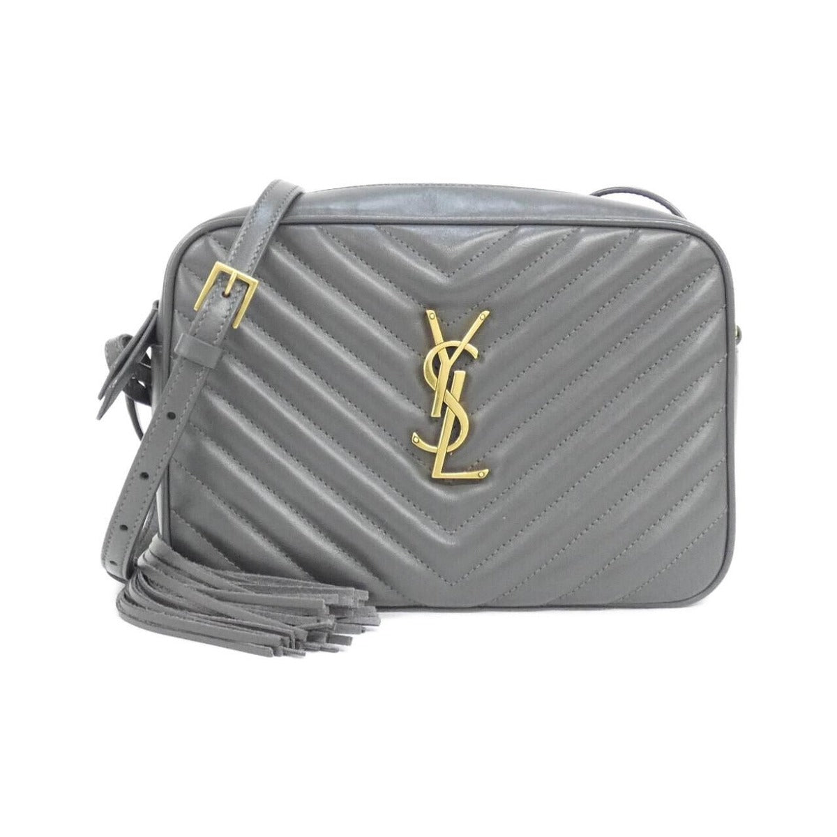 Saint Laurent Shoulder Bag Gold Storm