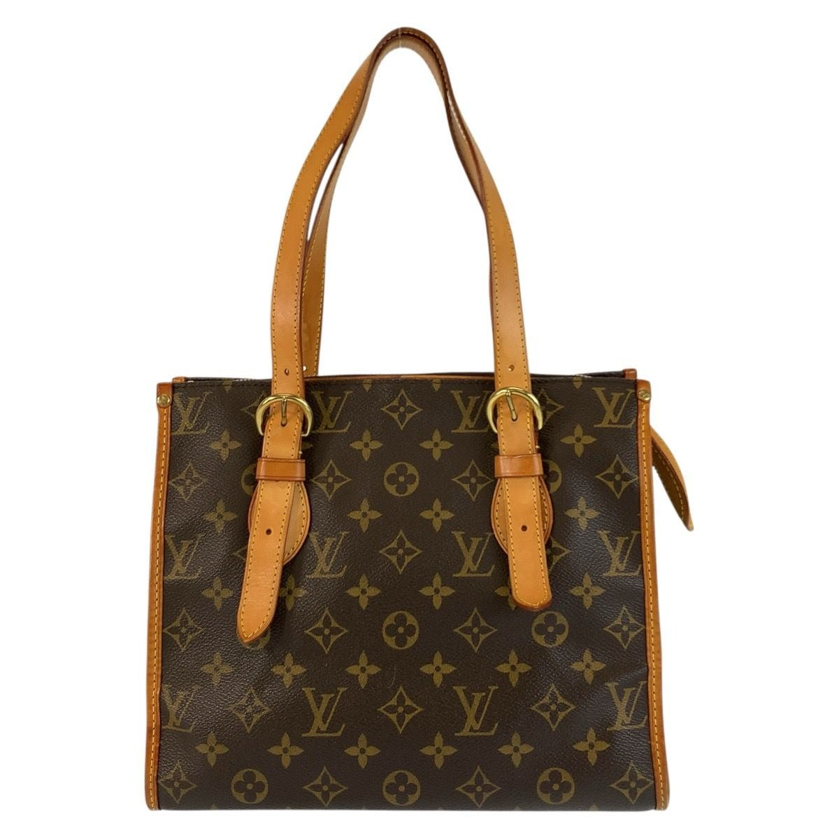 Louis Vuitton Monogram Popincourt Brown Gold Tote
