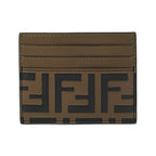 Fendi Card Case F Is Brown