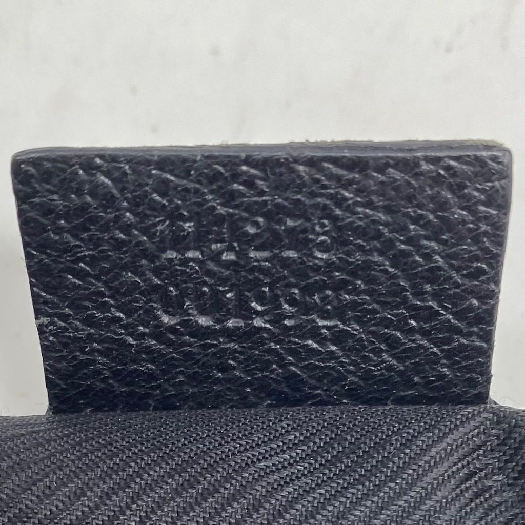 Gucci Shoulder Bag Messenger GG Canvas Black — view 5