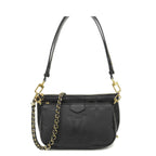 Louis Vuitton Pochette Accessoires Black Monogram Empreinte Shoulder Bag
