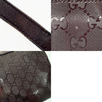 Gucci GG Imprime Brown Shoulder Bag Silver Hardware — view 7