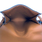 Celine Shoulder Bag Fon Black Brown Triomphe — view 9