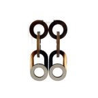 Hermes Variation GM Left and Right Earrings Back