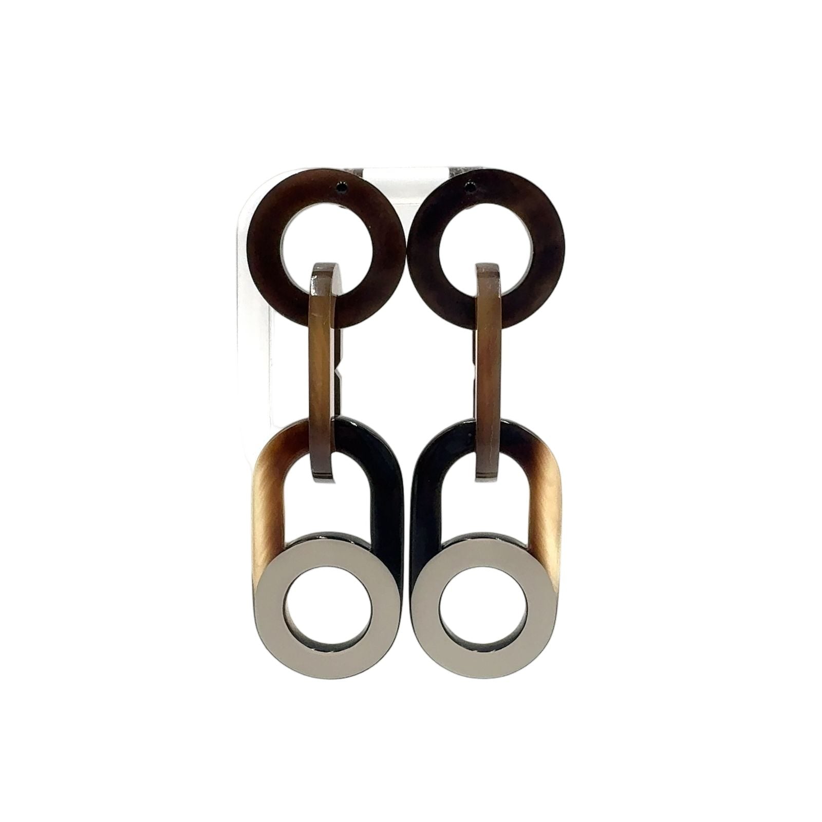 Hermes Variation GM Left and Right Earrings Back