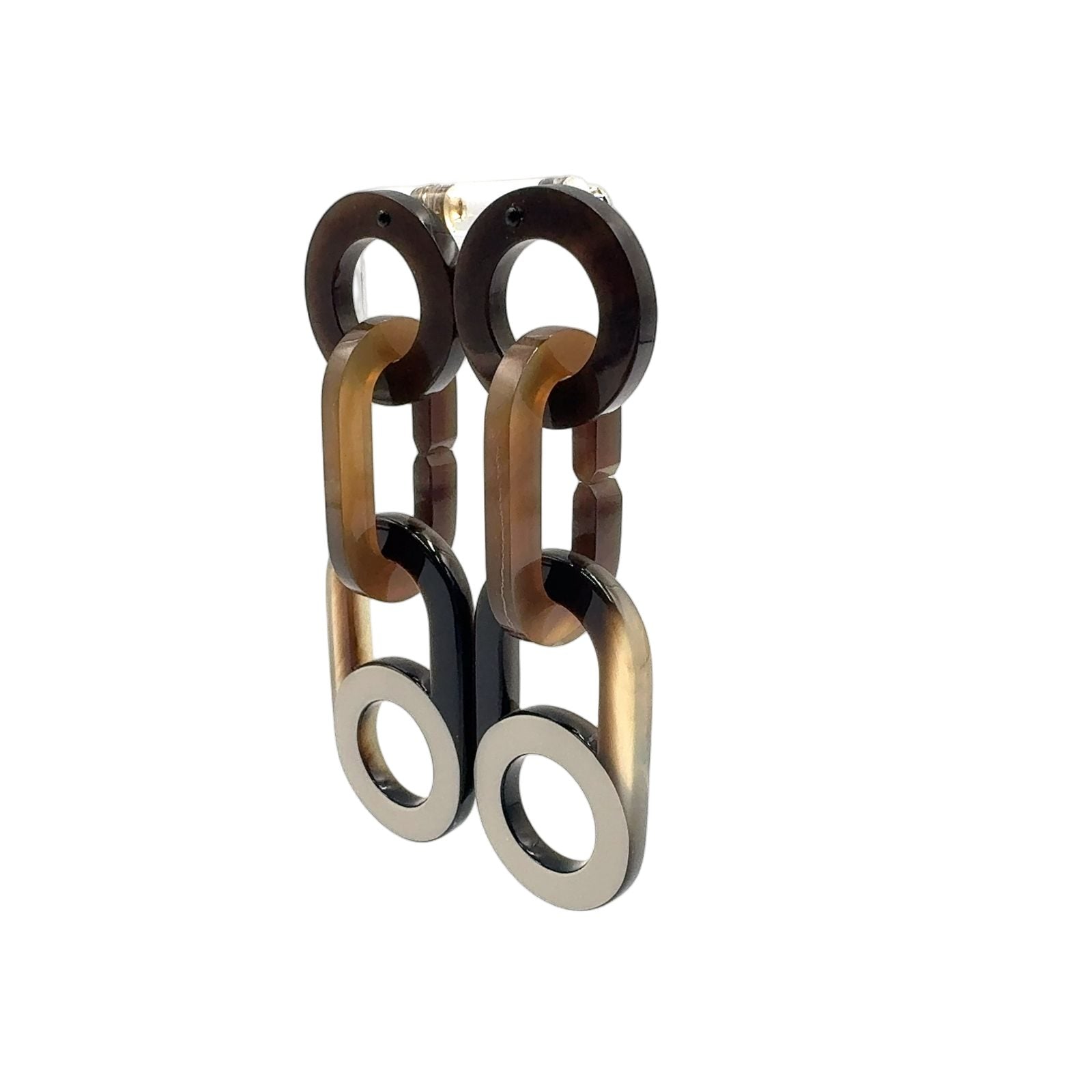 Hermes Variation GM Left and Right Earrings Back — view 2