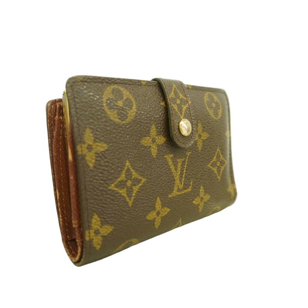 Louis Vuitton Wallet Monogram Porte-Monnaie Vier Viennois Brown — view 2