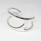 Hermes Bracelet Chaine D'ancre Punk Bangle 15 AG 925 Silver Manufactur — view 4