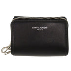 Saint Laurent Paris 2-Way Neck Strap Fragment Zip Box Silver Shoulder Bag