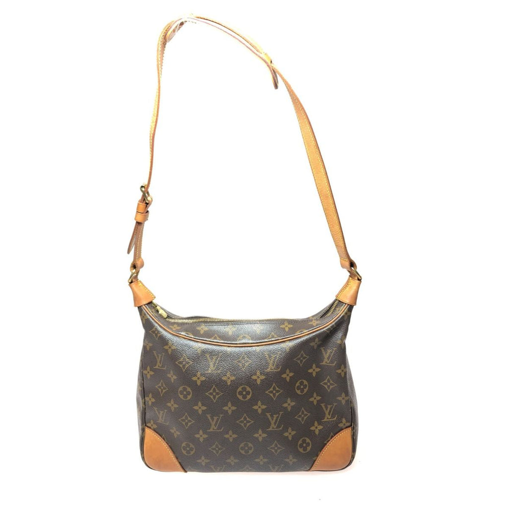 Louis Vuitton Shoulder Bag Monogram Boulogne 30 Inner Pocket Damaged — view 2