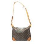 Louis Vuitton Shoulder Bag Monogram Boulogne 30 Inner Pocket Damaged — view 2